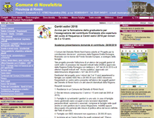 Tablet Screenshot of comune.novafeltria.rn.it